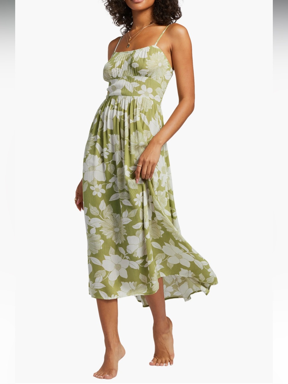 Billabong Your Babe Floral Sundress Size Medium